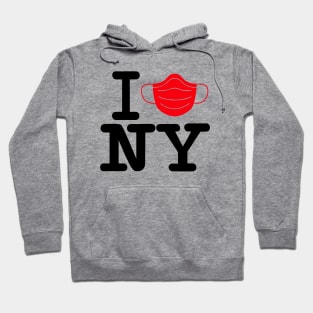 I Mask (LOVE) NY - Rock some swag, support frontline workers. Hoodie